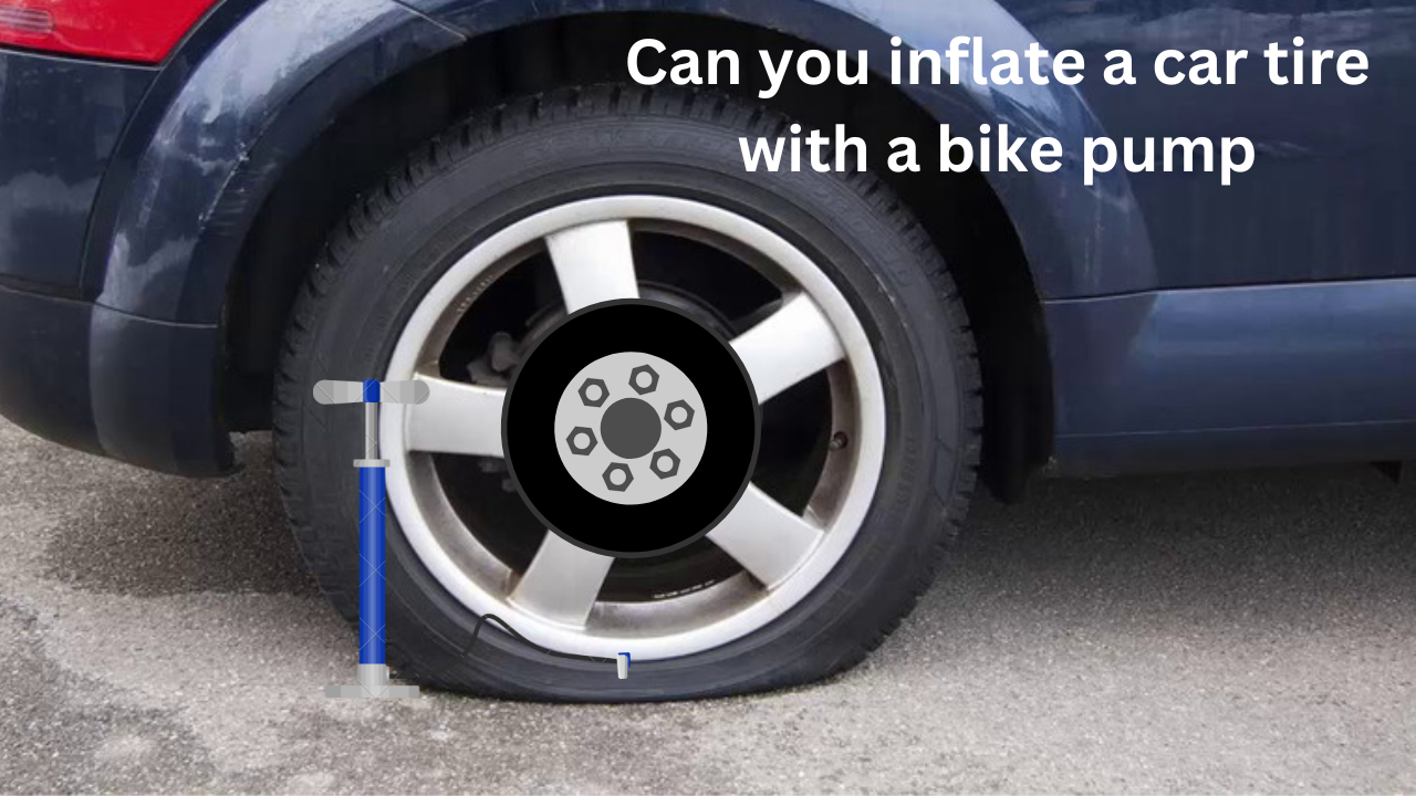 can i use a bicycle pump to inflate a car tire